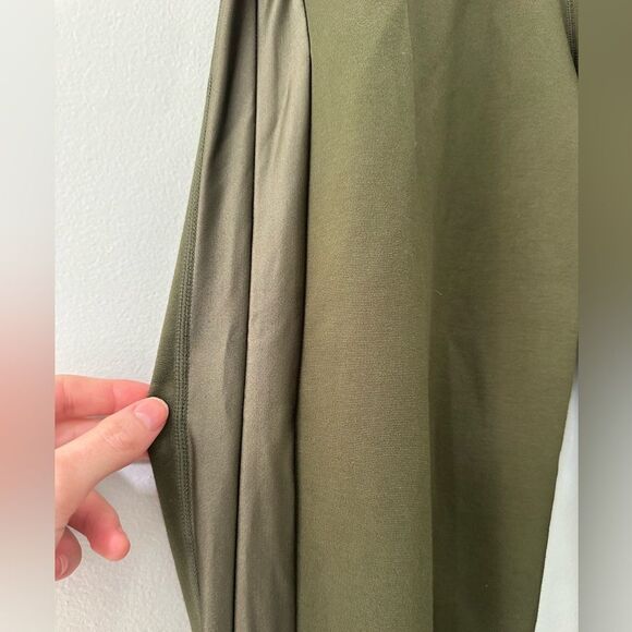 Fabletics Kara Pant Army Green Tie Ankle Joggers Sweatpants Gym Pants size XS - Picture 9 of 9